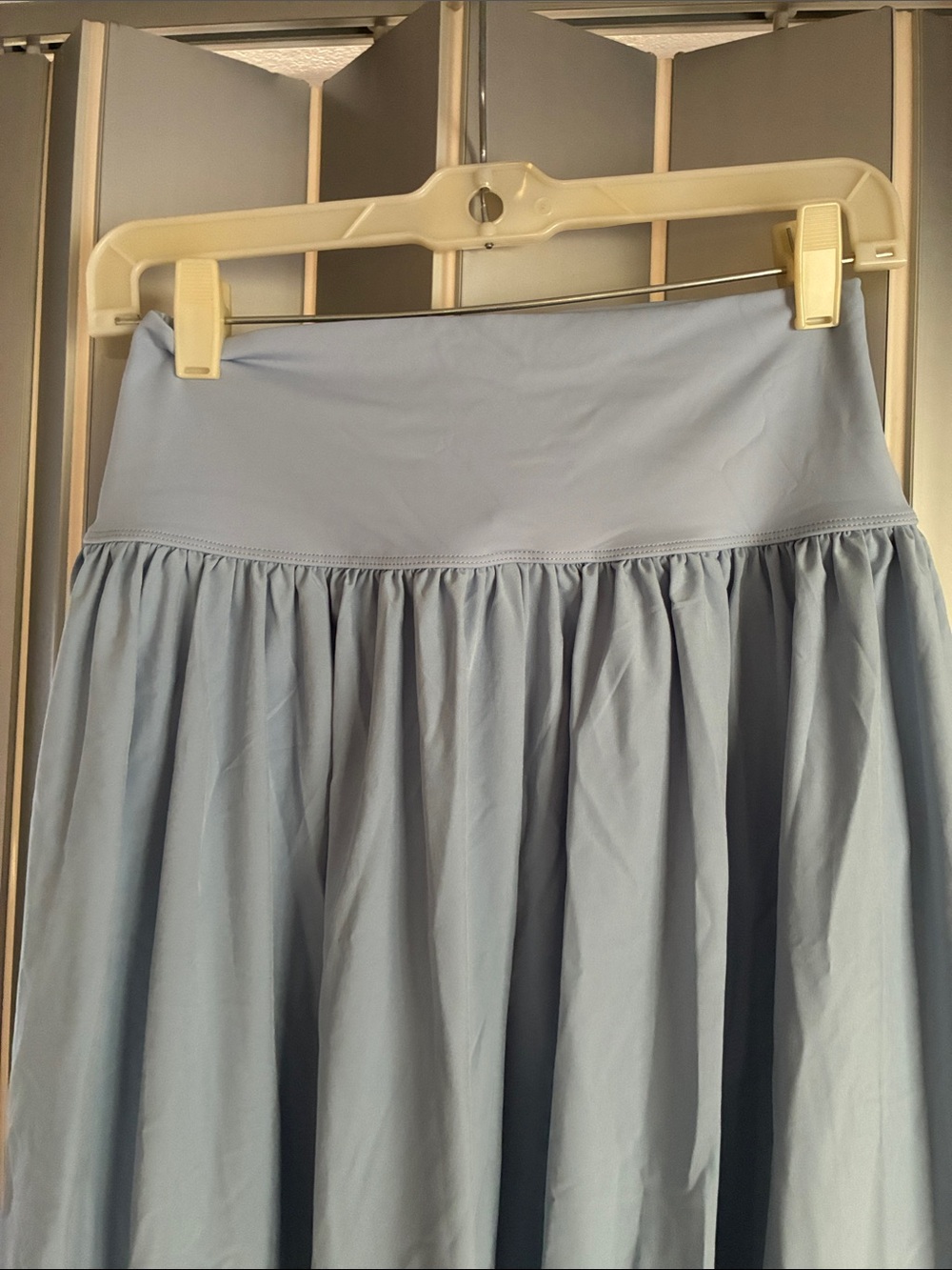 Halara Blue Flowing Maxi Skirt with High Waist - Picture 6 of 6